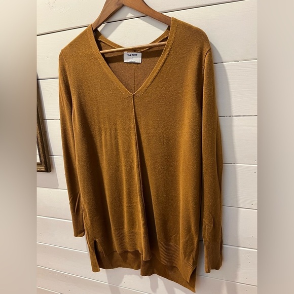 Old Navy Brown V-Neck Lightweight Sweater – Size XL - Picture 6 of 8